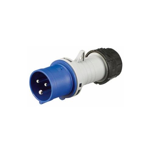 K9001BLU Mk (Electric) Plug 250V 16A 2P+E Ip44 Blue
