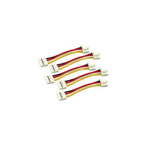 110990036 Seeed Technology Grove Universal 4 Pin Buckled 5Cm Cable (5Pk)