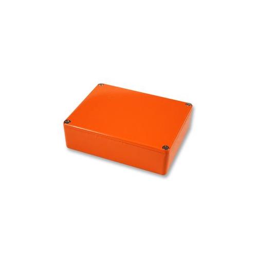 1590BBOR Hammond Enclosure Diecast Stomp Box Instrument 119mm 94mm 34mm Aluminium Orange