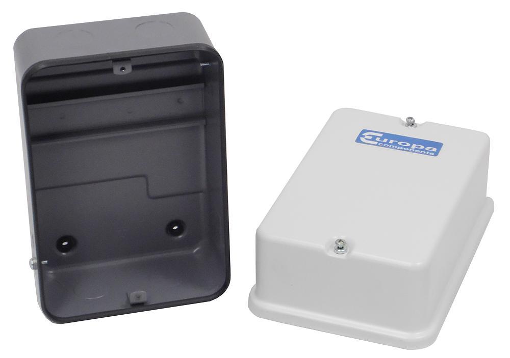 MC38C Europa Components Enclosure Industrial 216mm 144mm 130mm Steel Grey