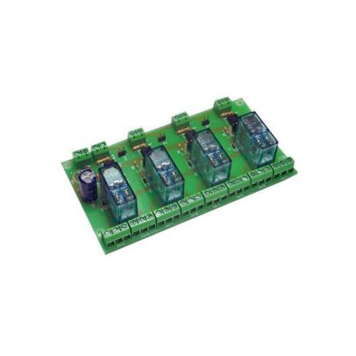 T-21 Cebek Relay Module 4 X Double Pole 12V
