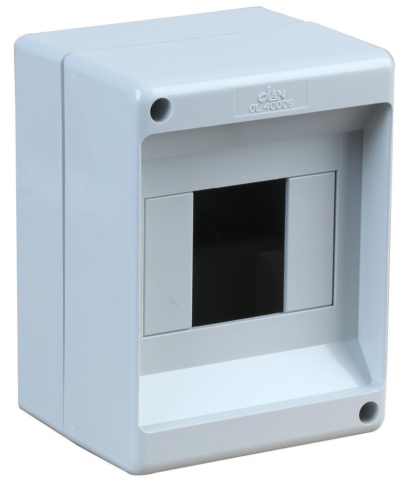 OL40006 Olan Enclosure Wall Mount Abs (Acrylonitrile Butadiene Styrene) Grey