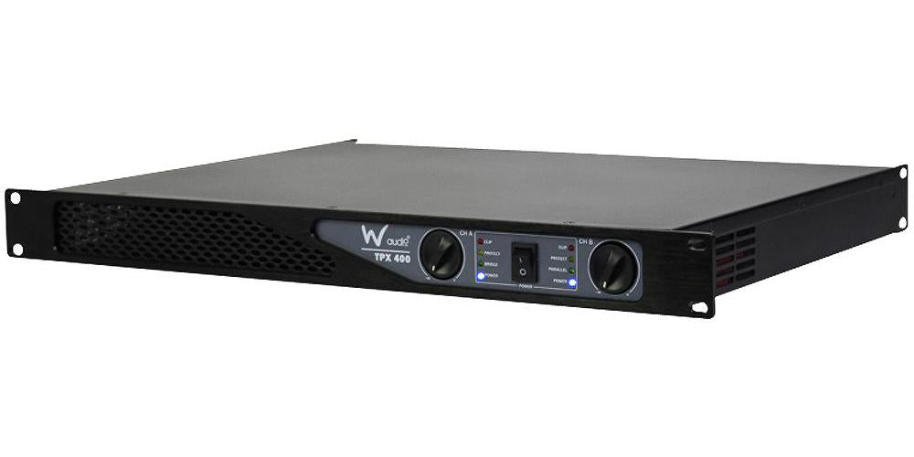 TPX 400 W Audio Power Amplifier 1U 2X 200W