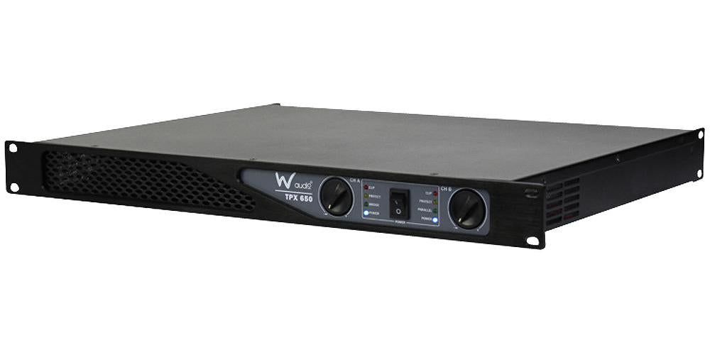 TPX 650 W Audio Power Amplifier 1U 2X 325W