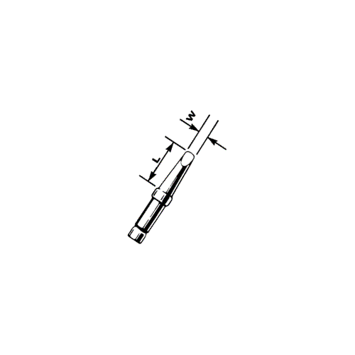 WELLER - PT-CC9 - TIP, ROUND, SLOPED, 3.2MM