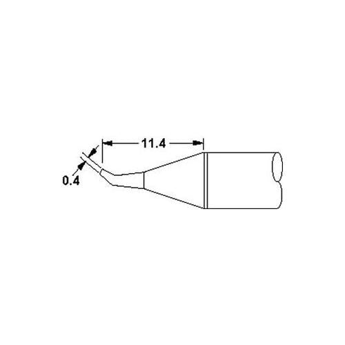 OKI METCAL - SSC-726A - TIP, SHARP, 30DEG, 0.4MM For SP200 System