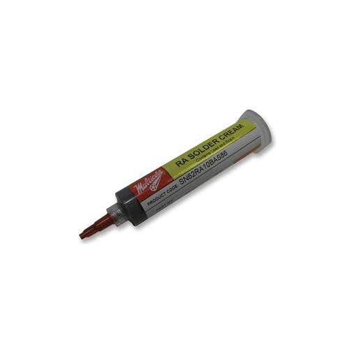 MULTICORE (SOLDER) - SN62RA10BAS86-25G CA - SOLDER CREAM 25G CARTRIDGE