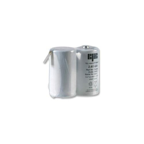 RECHARGEABLE BATTERY PACK, NICD 2XDSS TAGGED FOR EMERGENCY LIGHTING , 14-009