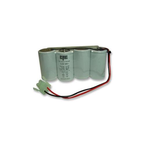 RECHARGEABLE BATTERY PACK, NI-CD 4XD 4.8V FOR EMERGENCY LIGHTING , 14-097
