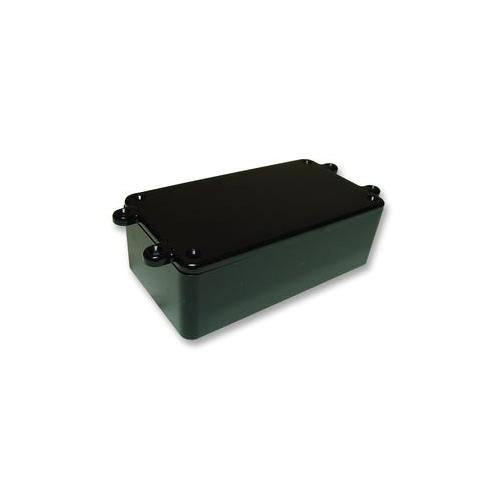 BOSS ENCLOSURES - BIM2003/13 LUG BLACK - ABS BOX - LUGGED LID / BLACK