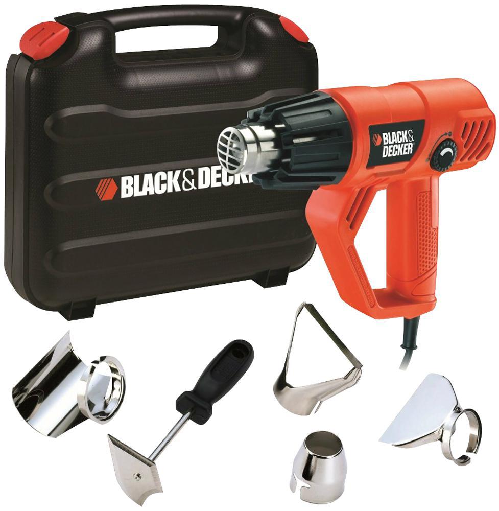 Black & Decker - KX2001K-GB - 2000w Heatgun + Nozzles + Kitbox