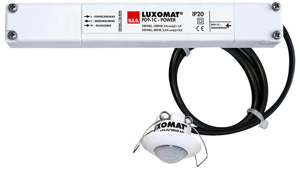 B.e.g. - 92902 - Pir 360 Deg Mini Flush Mount 10m 1000w