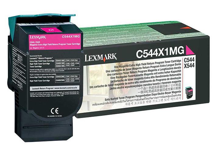 Lexmark Magenta Extra High Yield Return Programme Toner Cartridge 4000 Pages