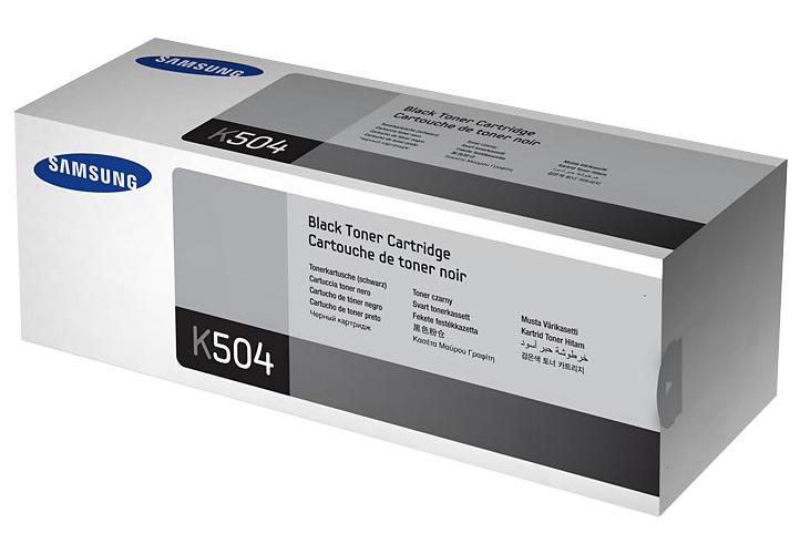 Samsung - CLT-K504S - Genuine High Yield Black Toner Cartridge - 2500 Pages