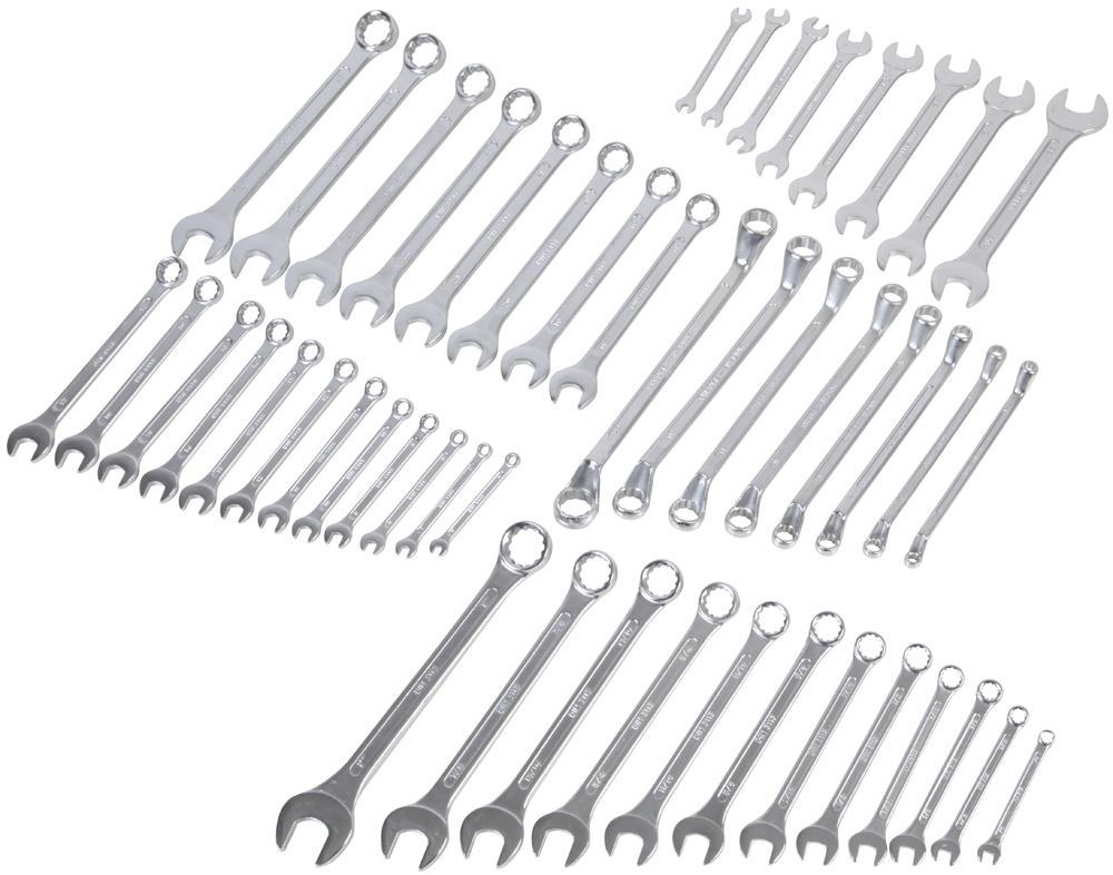 Duratool - D03083 - Metric And Imperial Spanner Set In A Nylon Pouch - 48 Piece