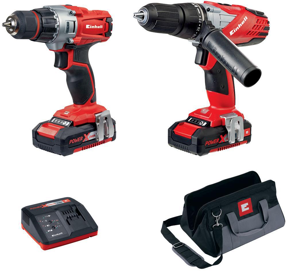 Einhell - 18V LI COMBI / DRILL DRIVER KIT - 18v Combi Drill & Drill Driver Kit