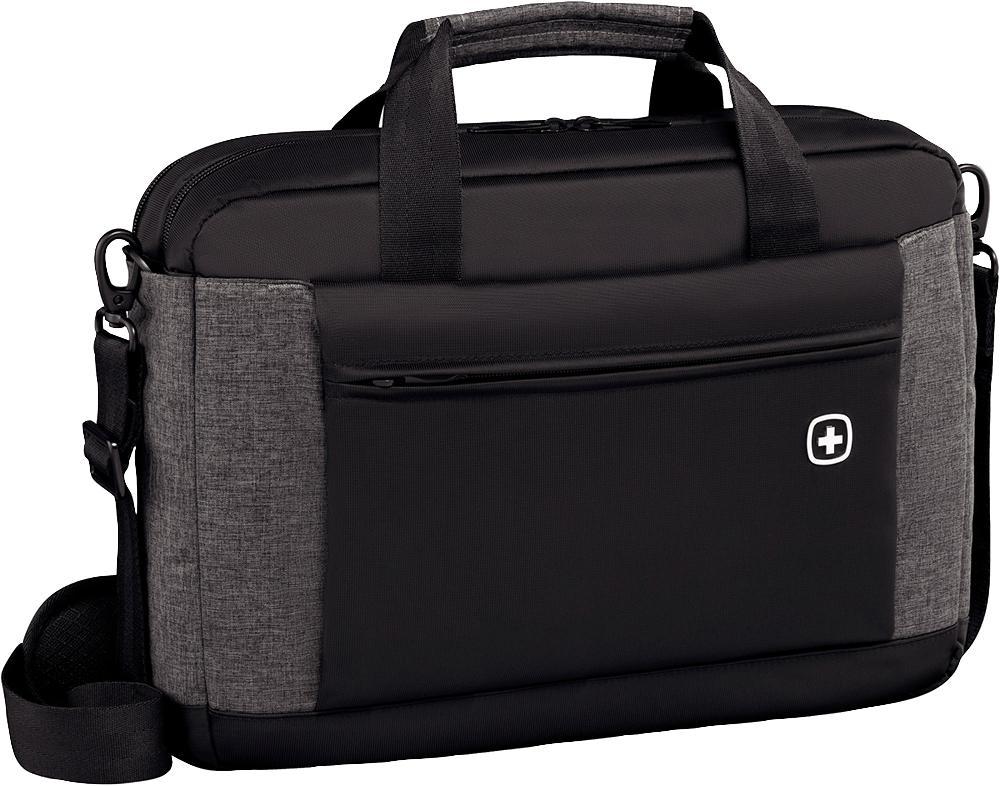 Wenger Swiss Gear Underground 16" Laptop Briefcase With Tablet Pocket Black/grey