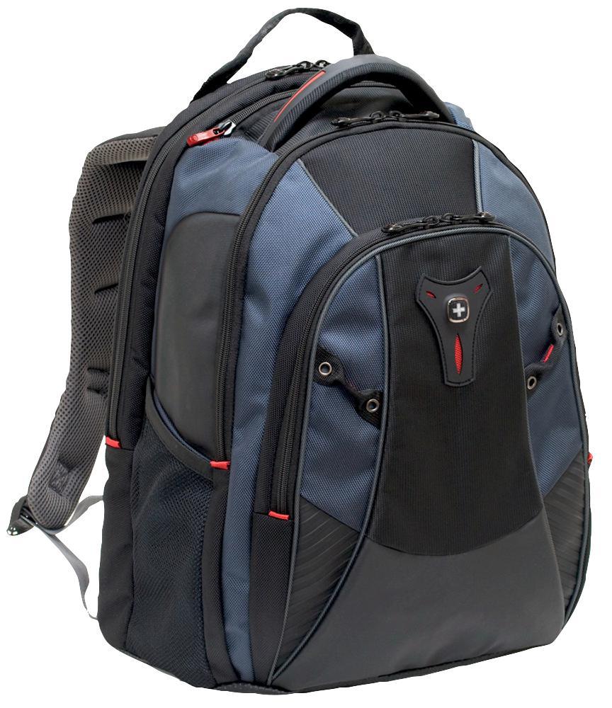 Wenger Swiss Gear - 600632 - Mythos 16" Laptop Backpack, Black/blue