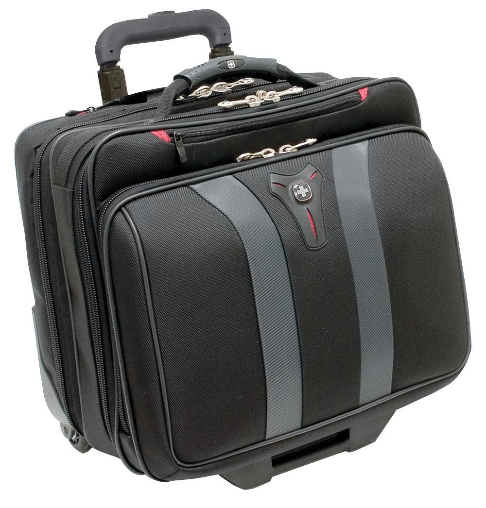 Wenger Swiss Gear 600659 Granada Roller Travel Case For Laptops Up To 17", Black
