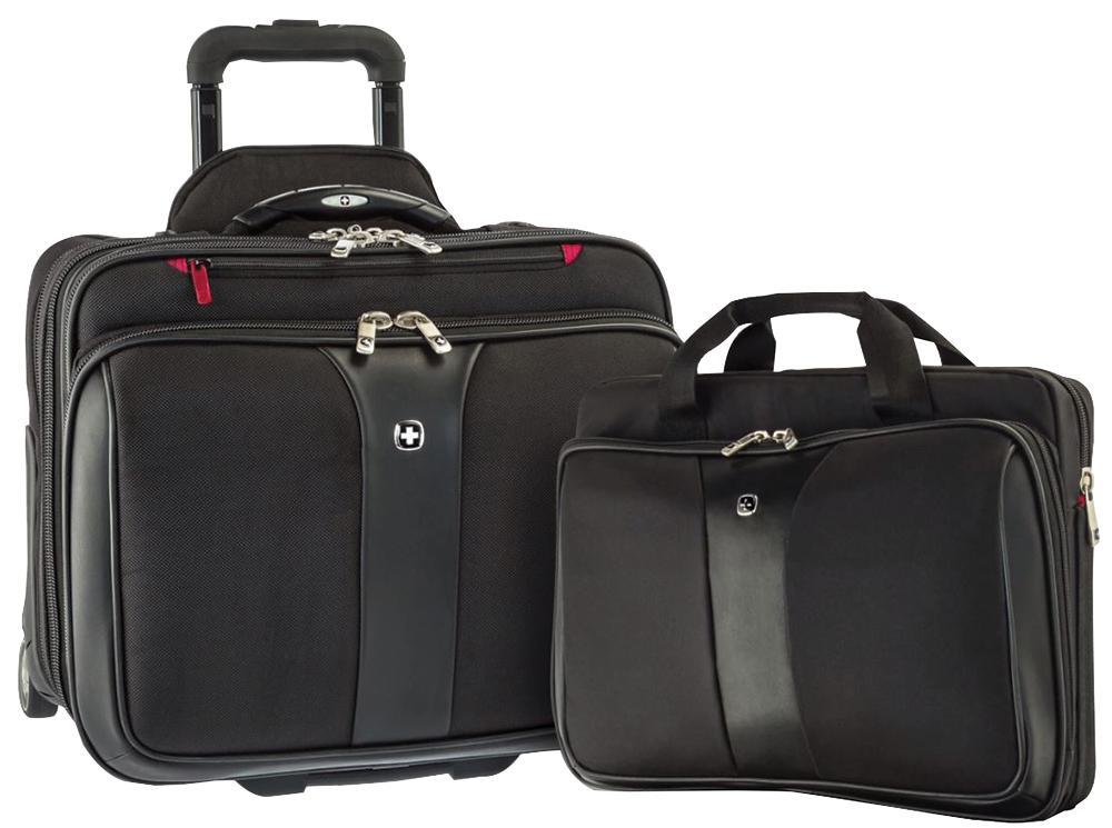 Wenger Swiss Gear 2-piece Business Set 17" Laptop Roller & 15.4" Laptop Case
