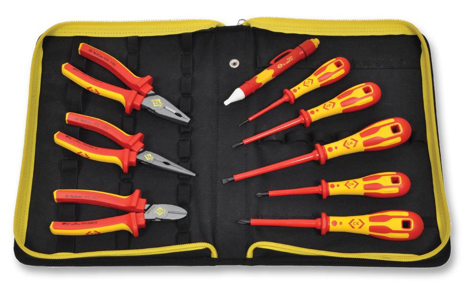 Ck Tools - T5954 - Vde / 1000v Pliers & Screwdrivers Kit