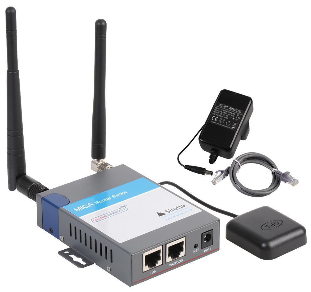 Siretta - MICA-G21-LTE(EU)+ ACC - Router, 4g/lte, Gps