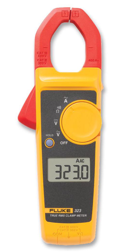 Fluke 400a Handheld Digital True Rms Clamp Meter 3.5 Digit Display & Hold Button