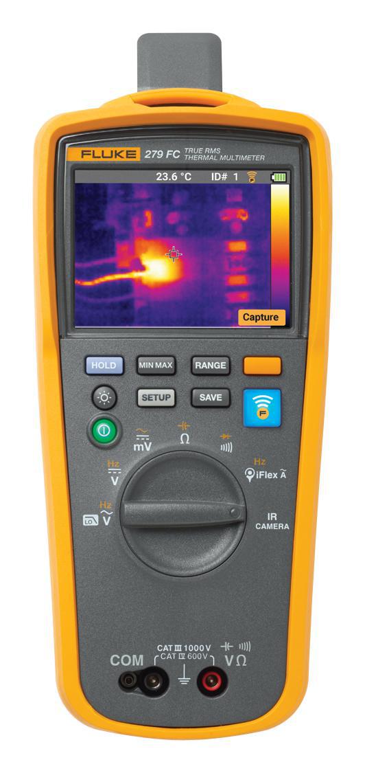 Fluke - FLUKE-279FC/IFLEX - Thermal Multimeter, Trms, W/iflex