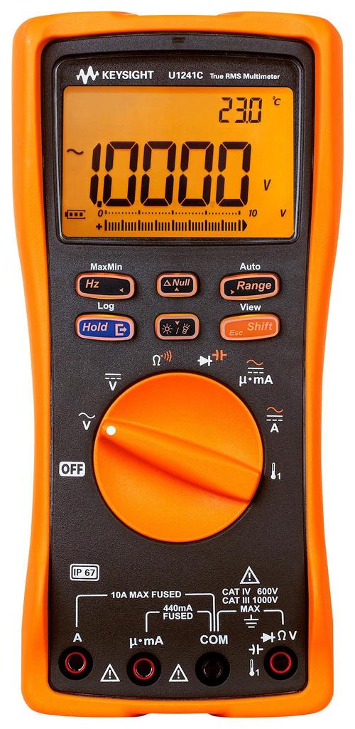 Keysight Technologies - U1241C - True Rms 10000 Count Handheld Dmm