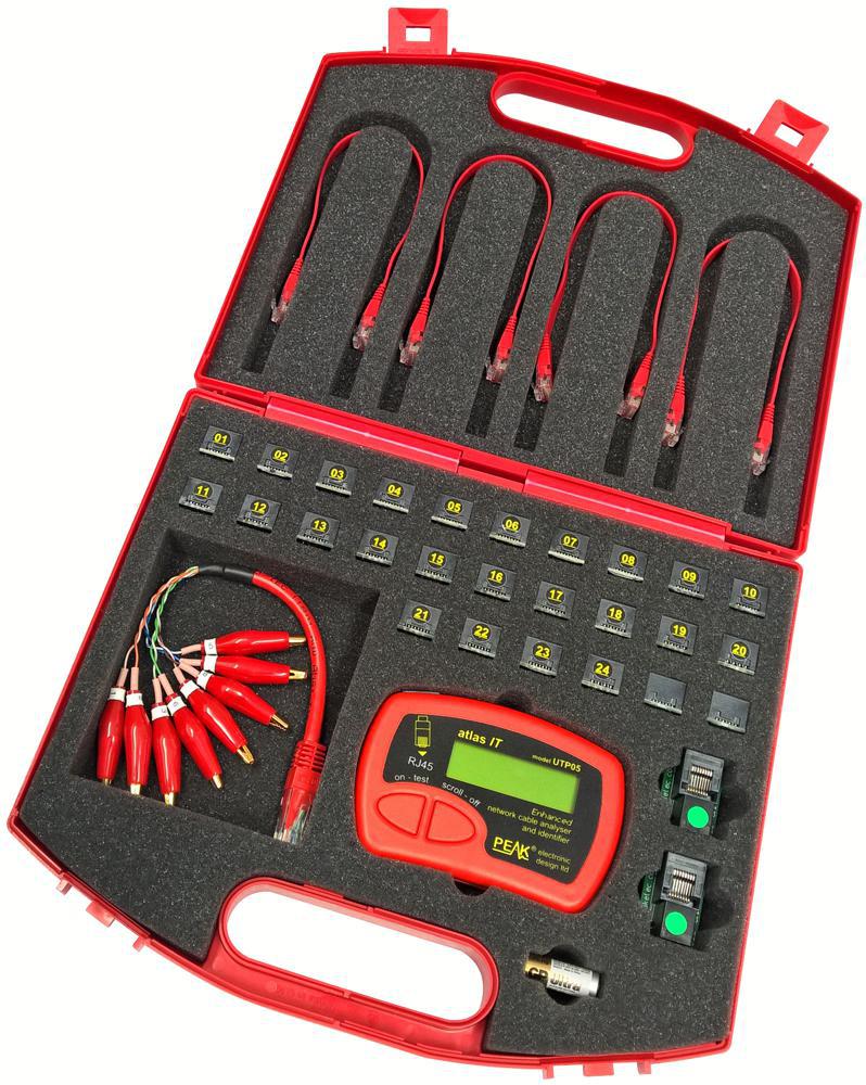 Peak - UTP05E - Atlas It Network Cable Analyser Kit