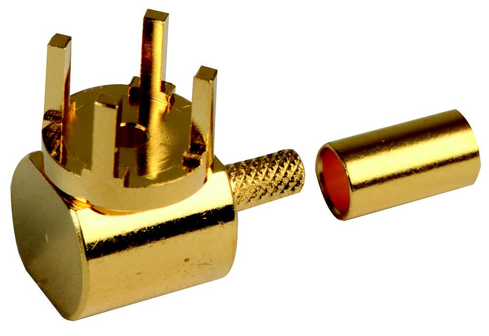 Amphenol - TMN0112U1-3G-05 - Rf Terminator, Right Angle, Pcb Mount