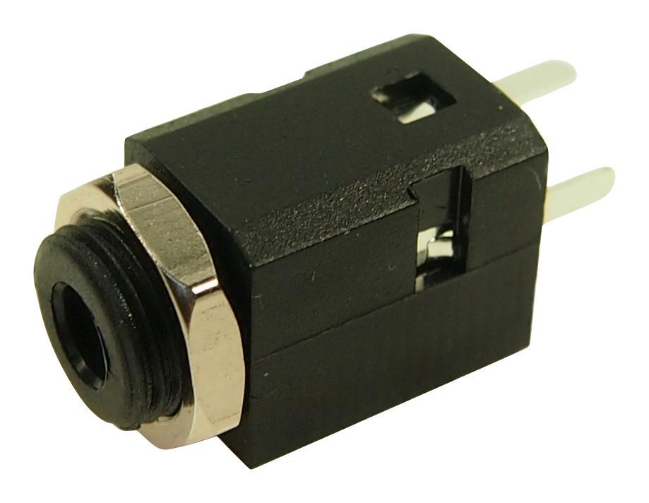 Cliff Electronic Components FC681375VH Stereo Jack, 3.5mm, Panel Mount Hex Nut