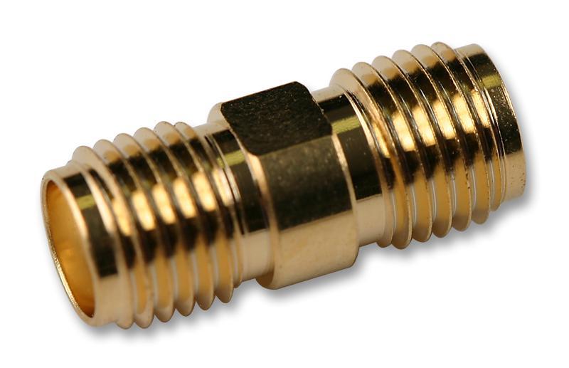 Amphenol - SMA7071A2-3GT50G-50 - Adaptor, Sma Jack, Sma Jack, 50ohm