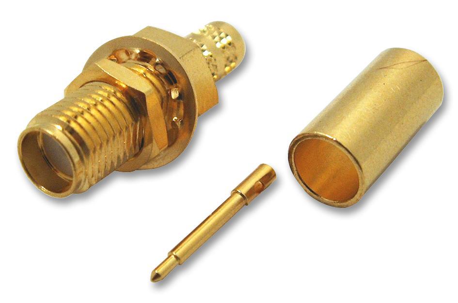 Amphenol - RSMA6411A1-3GT50G-1-50 - Rf Coaxial, Sma, Straight Jack, 50ohm