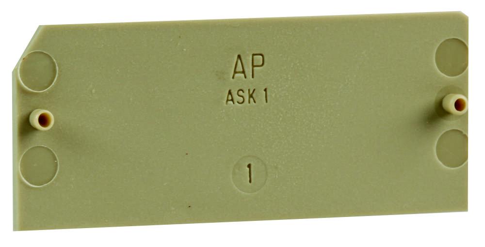 Weidmuller - 0380360000 - Micro Terminal End Section