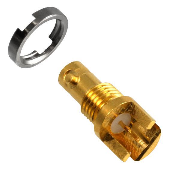 Amphenol - 034-1018 - Rf Coaxial, Hd Bnc, Straight Jack, 75ohm