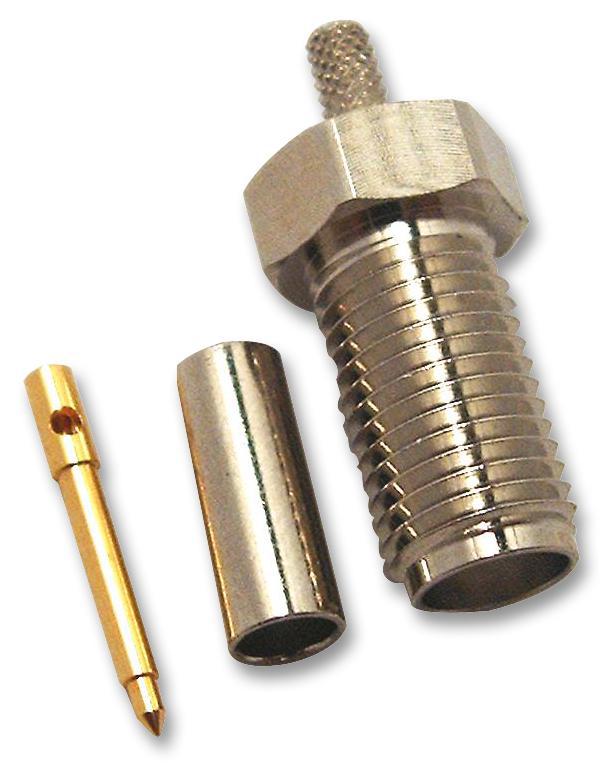 Amphenol - RSMA6411A2-NT50G-5-50 - Rf Coaxial, Sma Rp, Jack, 50 Ohm