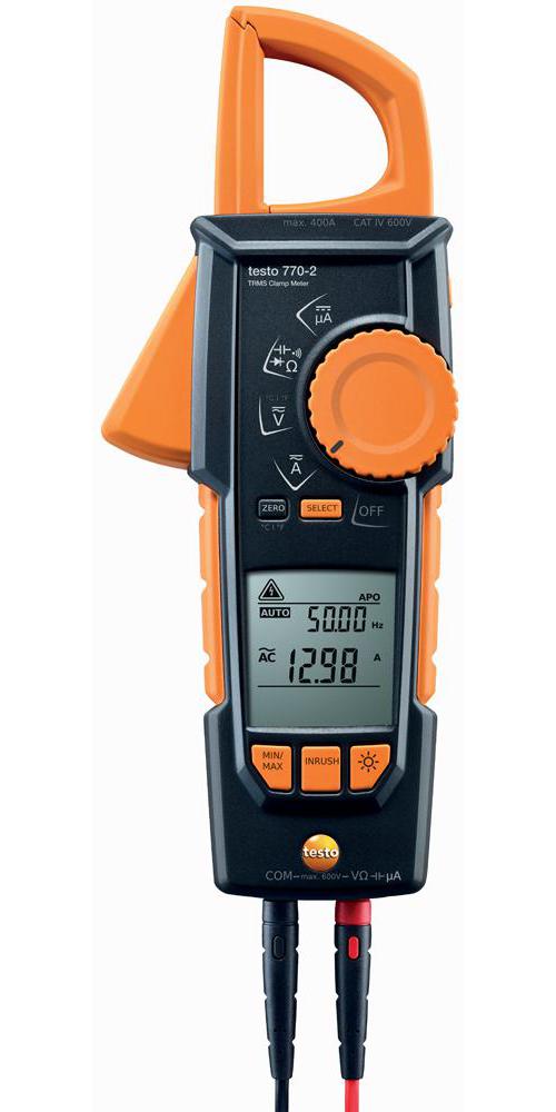 Testo - 770-2 - Clamp Meter, Trms