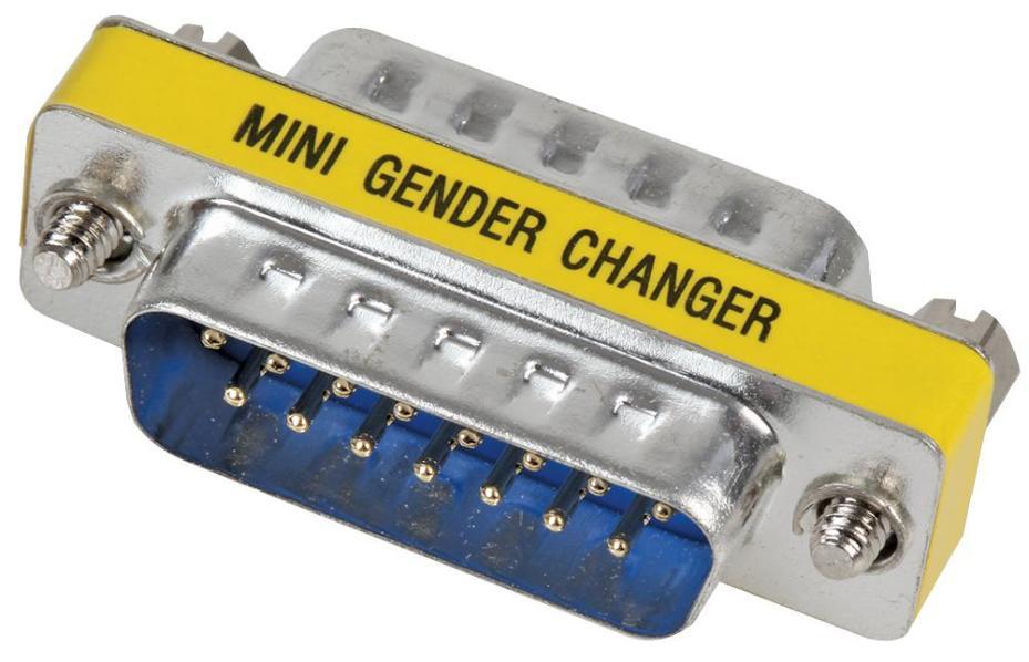 Multicomp - SPC19757 - D Type Adaptor, 15way, Plug To Plug