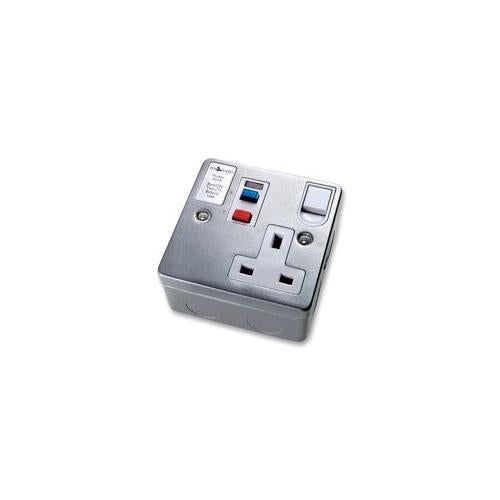 TIMEGUARD - TFA03M - RCD SINGLE METAL SOCKET