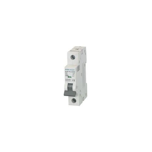 10kA MCB SINGLE POLE TYPE C CURVE 10A , PRO ELEC , AUB7 1P C10A