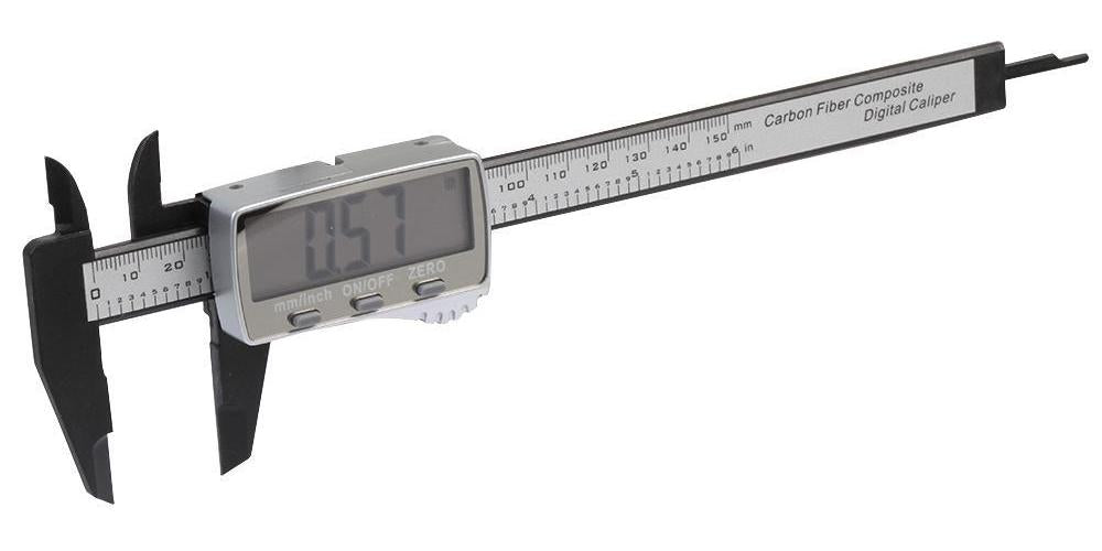 Plastic Electronic Digital Caliper, 150mm - DURATOOL