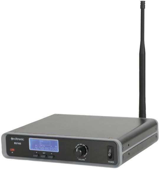 UHF Headset/Lavalier Microphone System - CITRONIC
