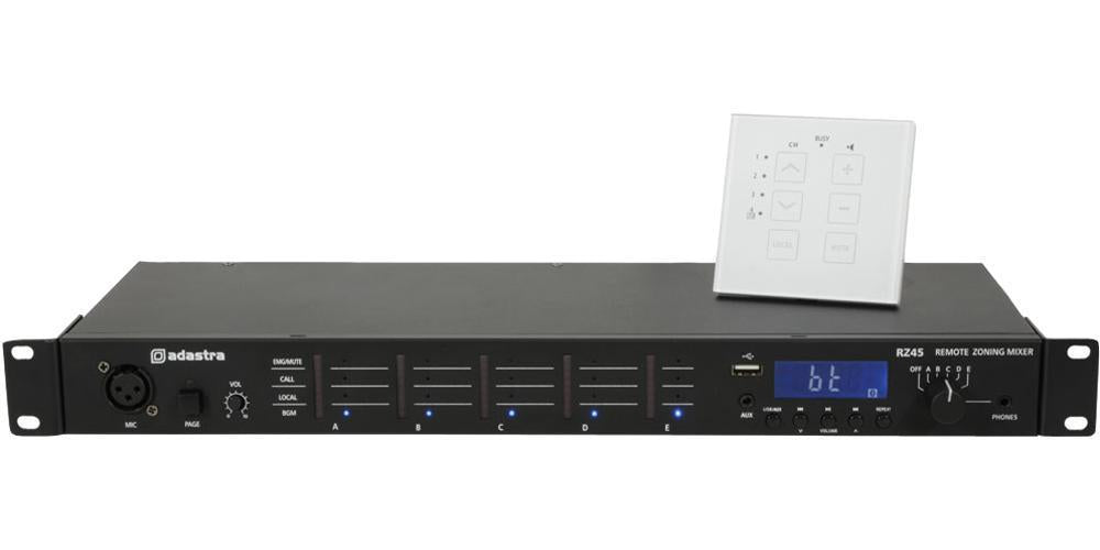 5 Zone Remote Audio Matrix - ADASTRA