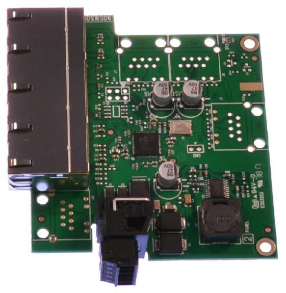 4 Port Industrial Embedded Ethernet Switch - BRAINBOXES