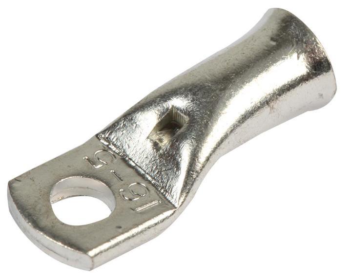 16.0mm² Copper Terminal Lug, M5, Pack of 25 - CONCORDIA TECHNOLOGIES