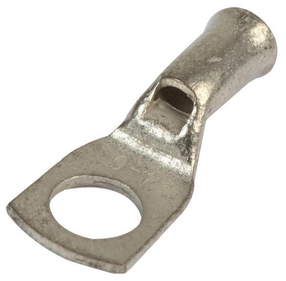 4.0mm² Copper Terminal Lug, M6, Pack of 50 - CONCORDIA TECHNOLOGIES