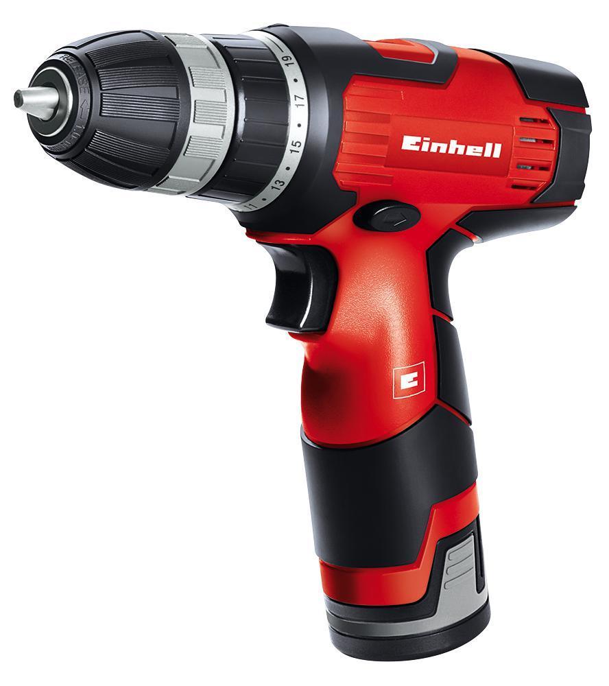 12V 1x 1.3Ah Li-Ion Cordless Drill Driver - EINHELL