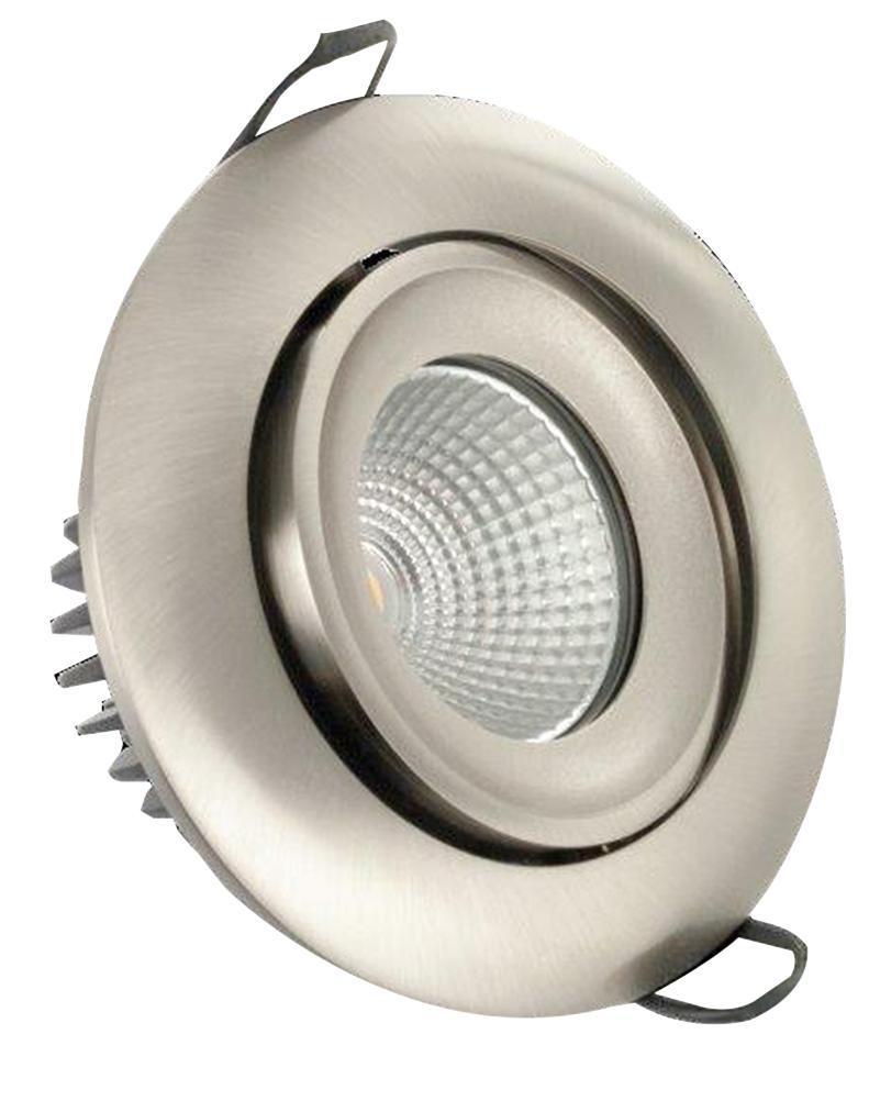 11W Dimmable LED Tiltable Downlight, 850lm, 3000K - INTEGRAL LED