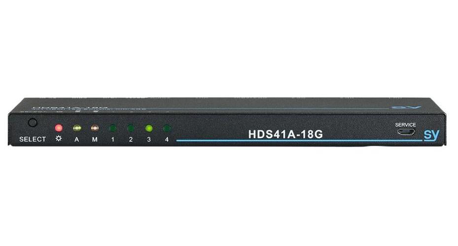 4 Way HDMI 2.0 Switch, 4K UHD HDCP 2.2 - SY ELECTRONICS